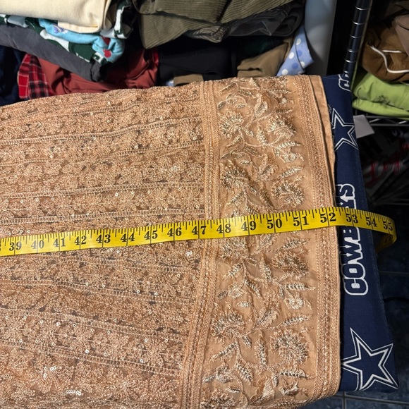 Panache by Mona Embroidery Pakistani Long Sleeve Dress - Picture 7 of 8